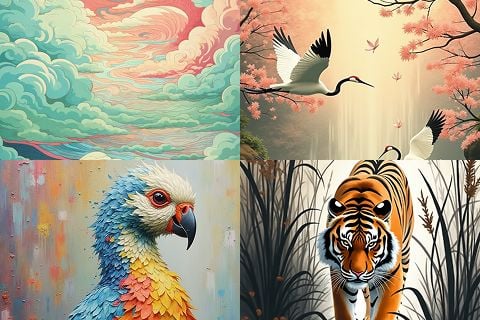 Художественные техники и фактуры